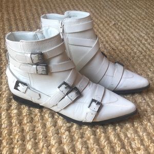 Matisse White Booties